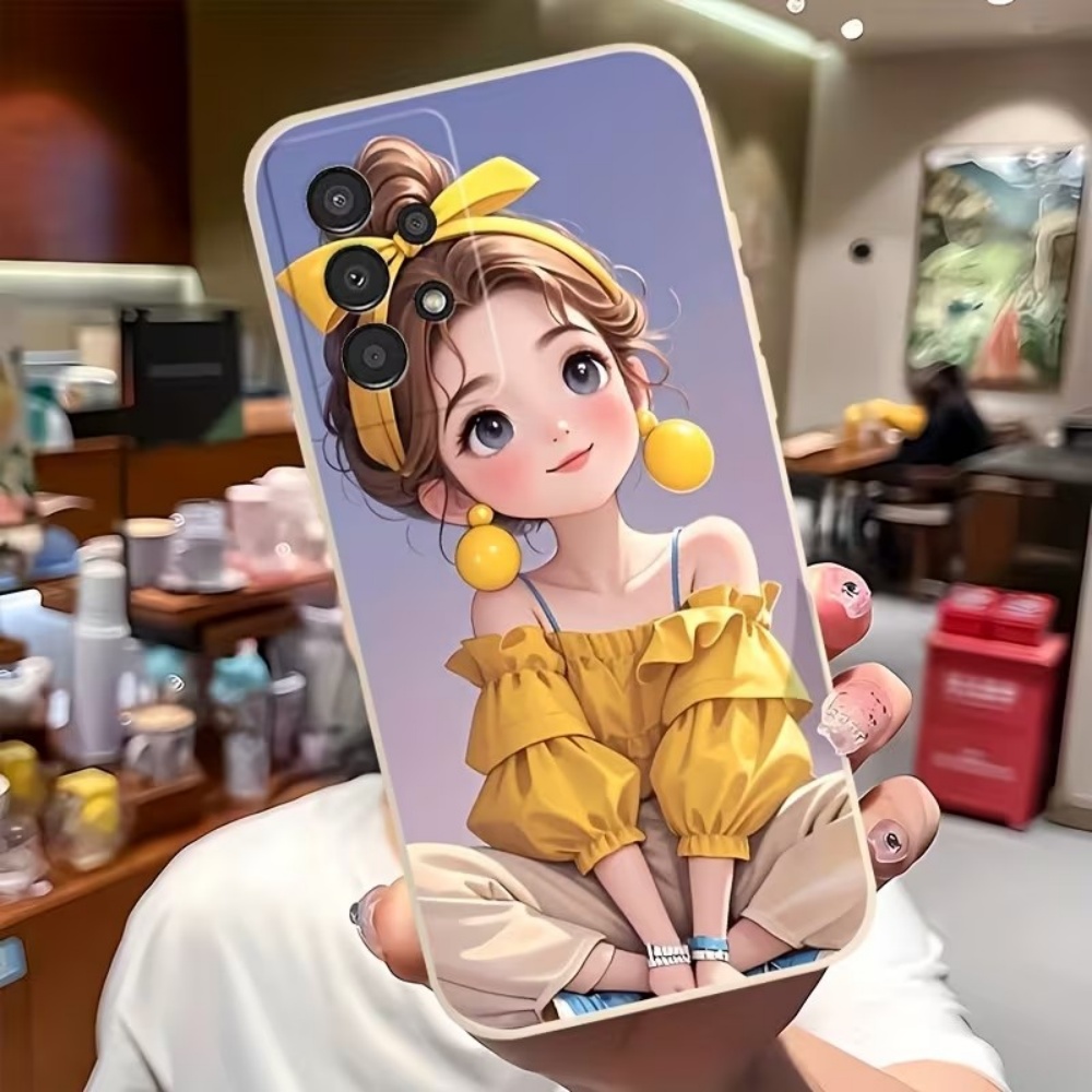 Cute Cartoon Girl Pattern Desi - огляд і ціна Phone Cases Designer
