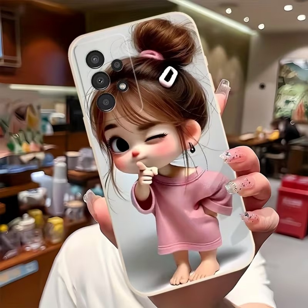 Cute Cartoon Girl Pattern Desi - огляд і ціна Phone Cases Designer