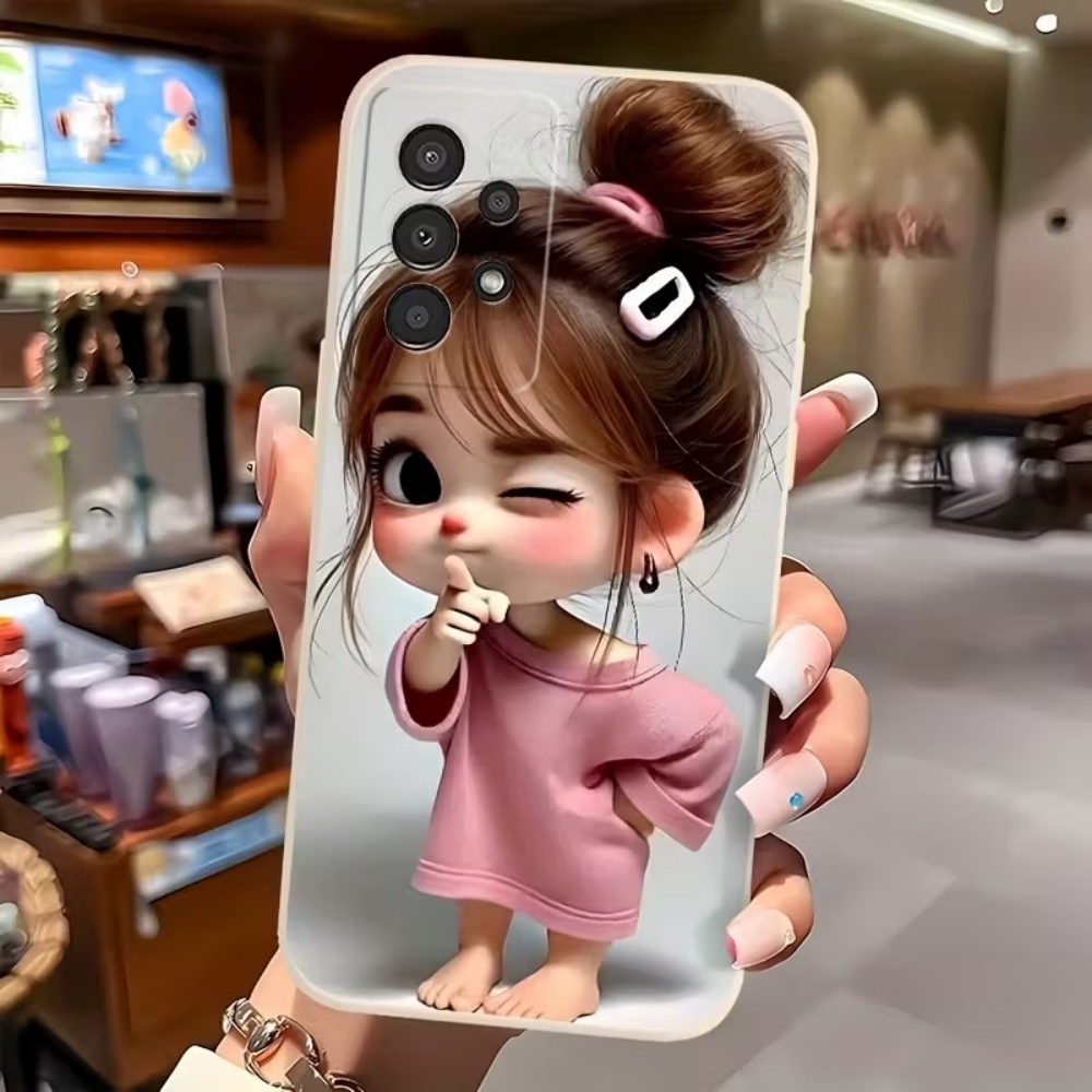Cute Cartoon Girl Pattern Desi - огляд і ціна Phone Cases Designer