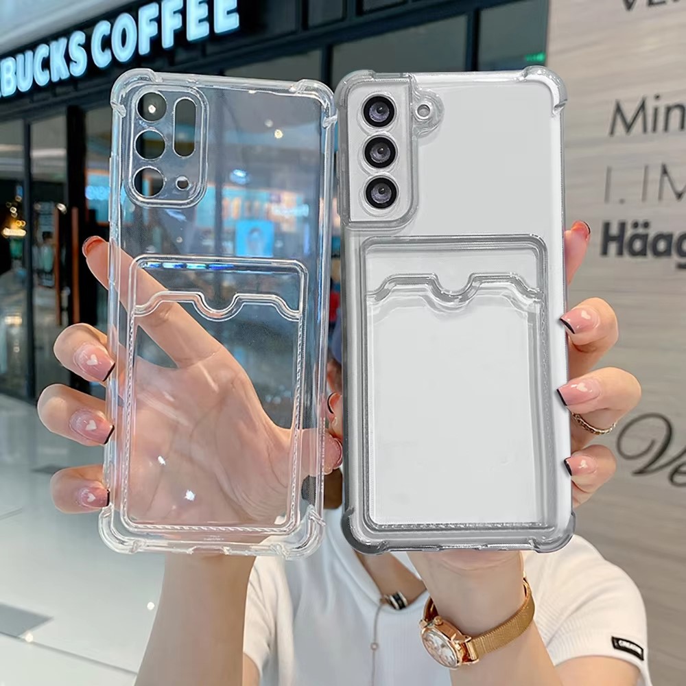 Clear Silicone Card Slot Holde - огляд і ціна Phone Cases With Pictures