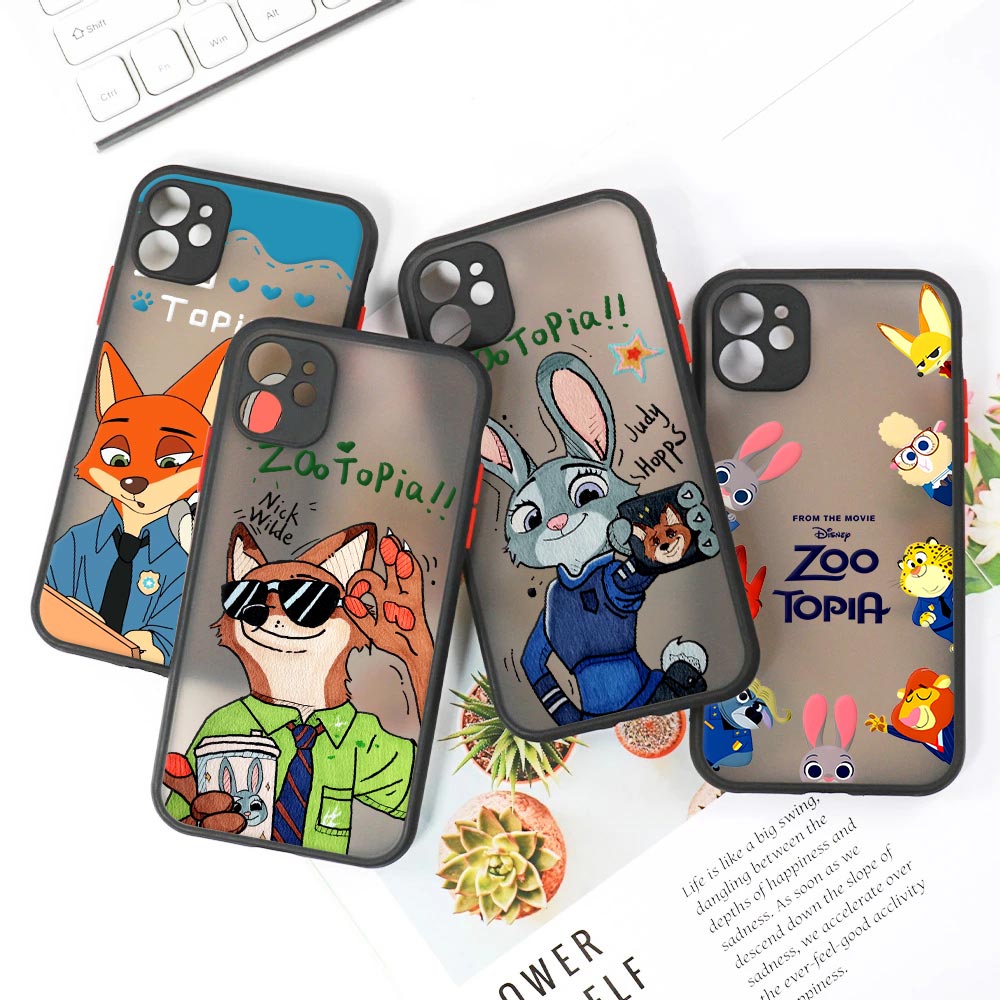 Disney Nick Judy Matte Translu - огляд і ціна Phone Cases Protective