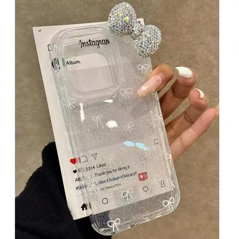 Luxury Sparkling Powder 3D Ful - огляд і ціна Phone Cases Classy